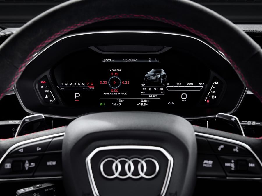 Панель приборов Audi RS Q3 2019 года  (WW) (фото 14 из 65)